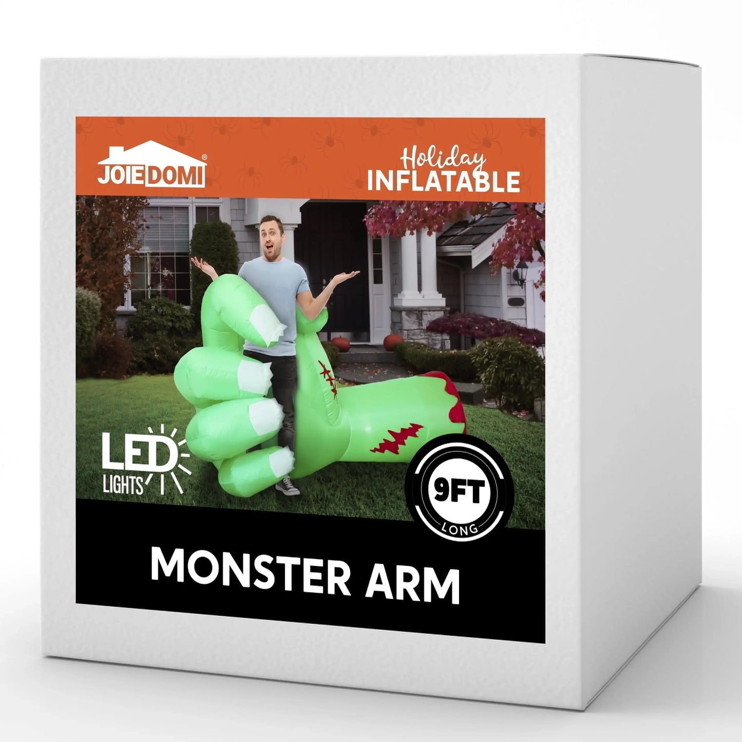 Joyfy Zombie Arm Inflatable With LEDs For Halloween Outdoor