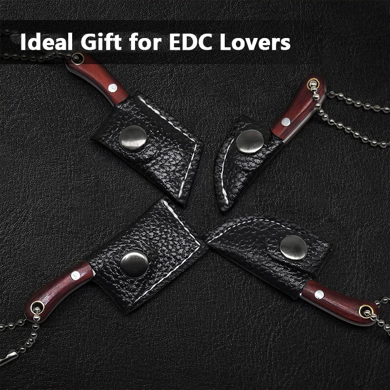 EDC Mini Keychain Knife Stainless Steel Pocket Tool Wine Opener