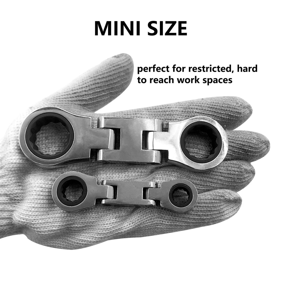 Goswift Professional Dual Flex Head Ratcheting Wrench Set