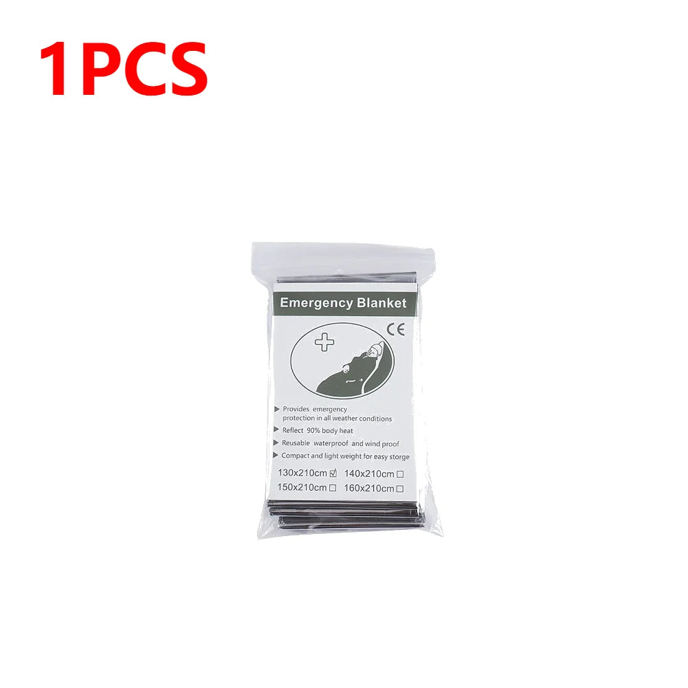 Emergency Mylar Space Blanket For Outdoor First Aid Camping NASA