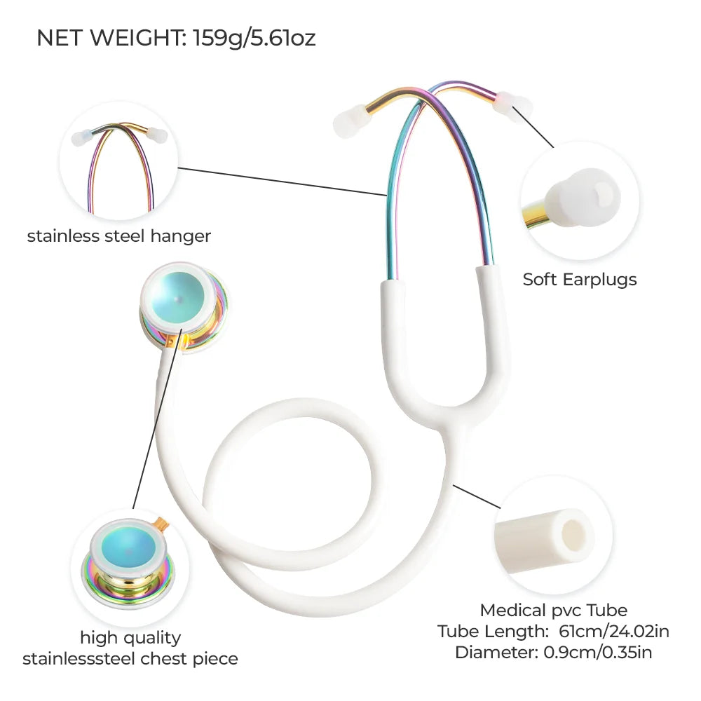 XceeFit Professional Medical Stethoscope for Doctors and Students