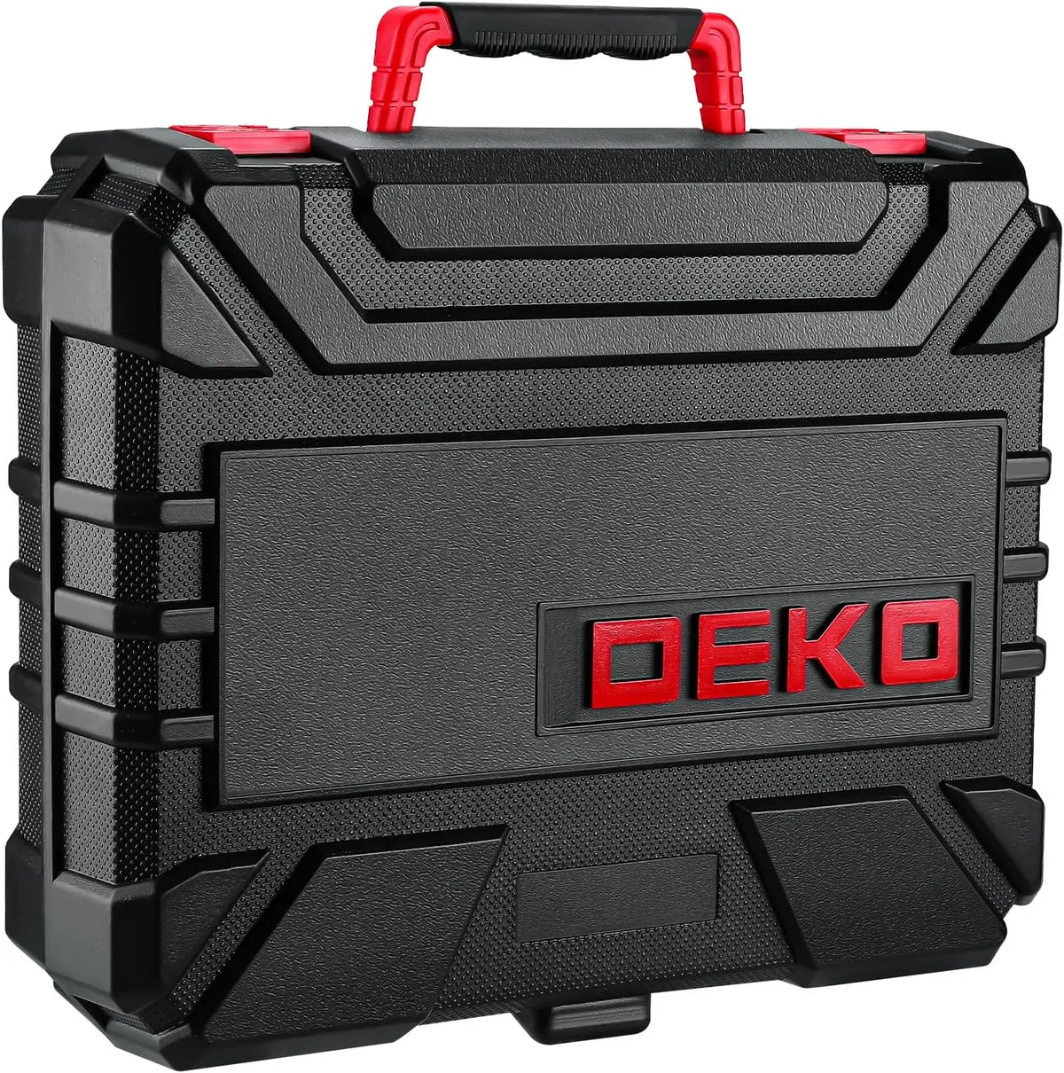DEKO Cordless Drill Household Tool Kit With Essential Hand Tools