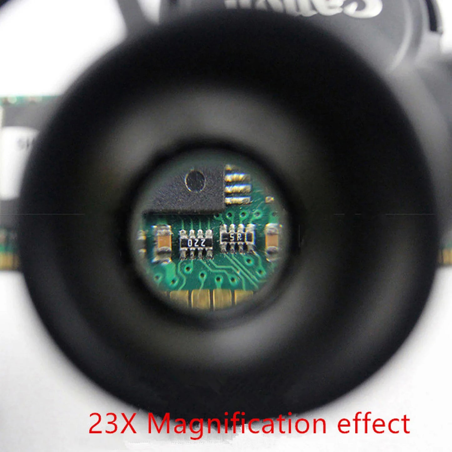 LED Light Magnifier Double Eye Loupe For Jeweler Watch Repair