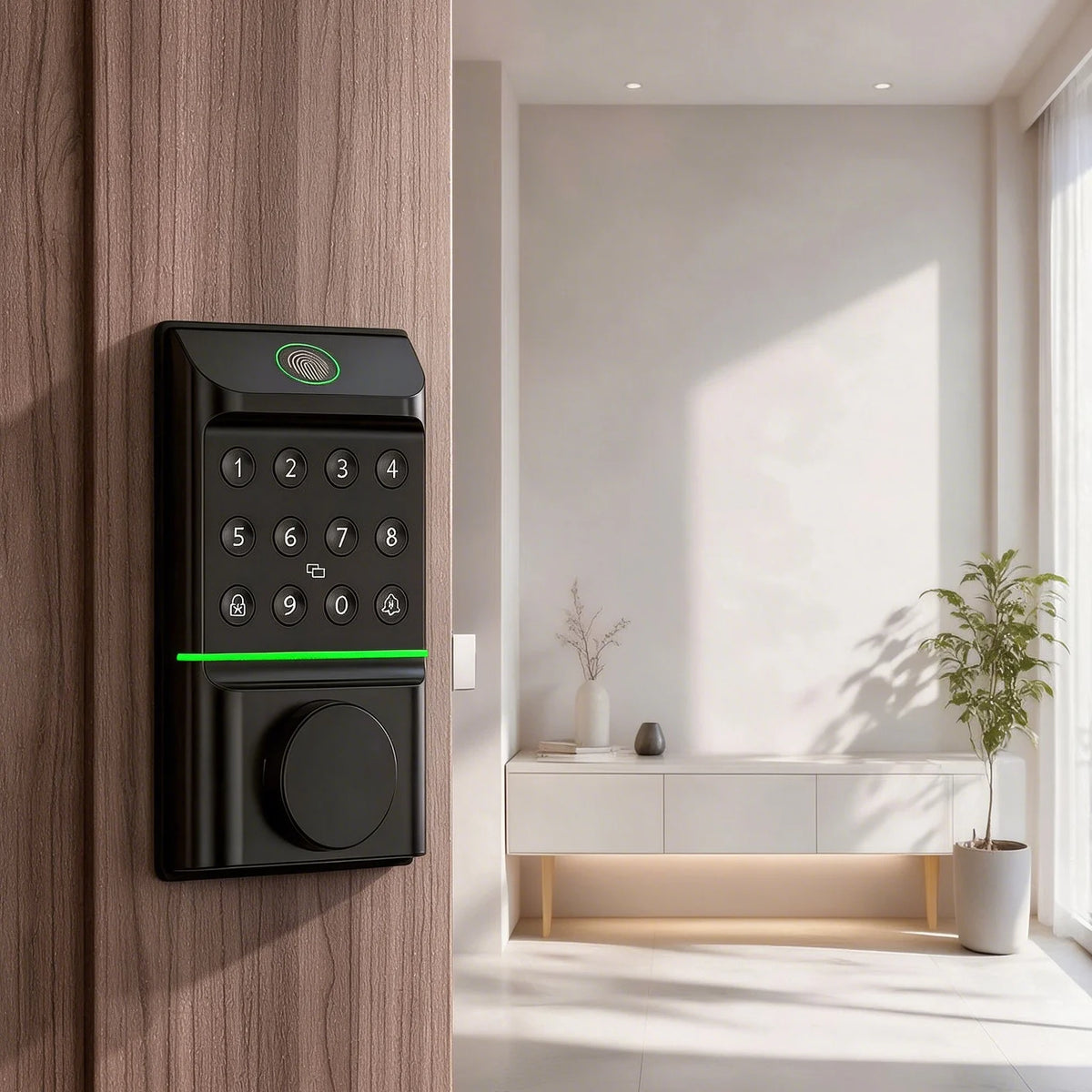 Viladepot Fingerprint Smart Door Lock Keyless Entry App Control
