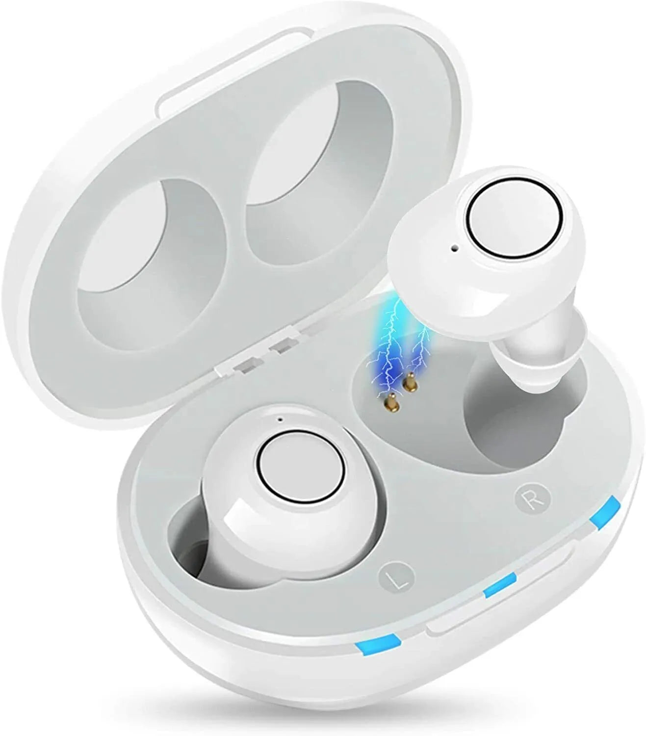 JINGHAO Hearing Aid Digital In Ear Enhancer Sound Amplifier Rechargeable