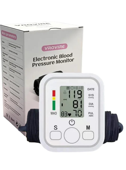 Automatic Digital Blood Pressure Monitor BPM-A7 With Large LCD