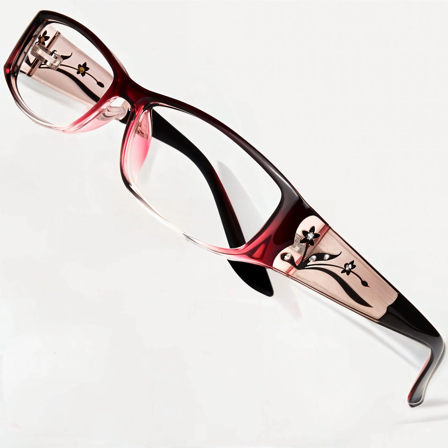 EYEBOGO Kaylee Burgundy Reading Glasses Women Diopter 1.00 To 6.00
