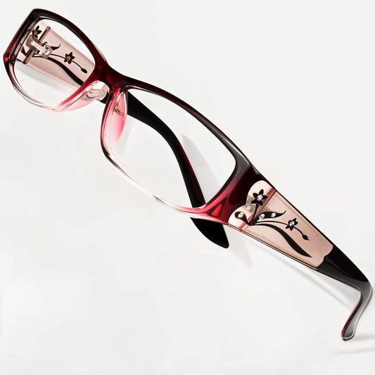 EYEBOGO Kaylee Burgundy Reading Glasses Women Diopter 1.00 To 6.00