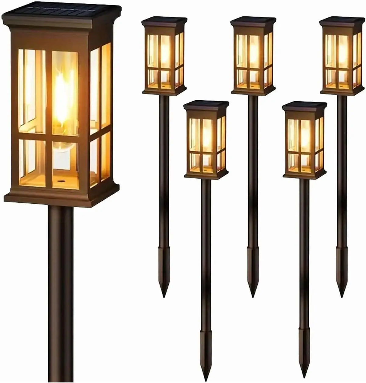 Solar Pathway Light Outdoor Waterproof LED Landscape Lighting for Gardens