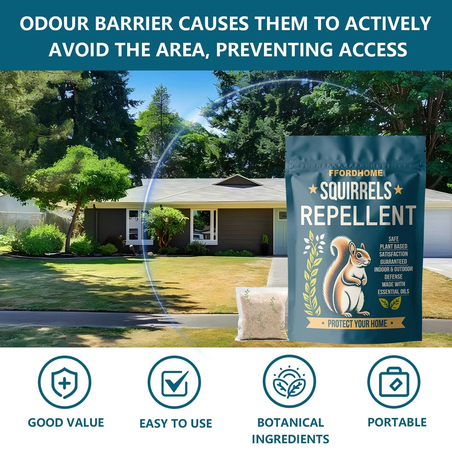 Effective Mint Squirrel Repellent Chipmunk Deterrent Outdoor Garden