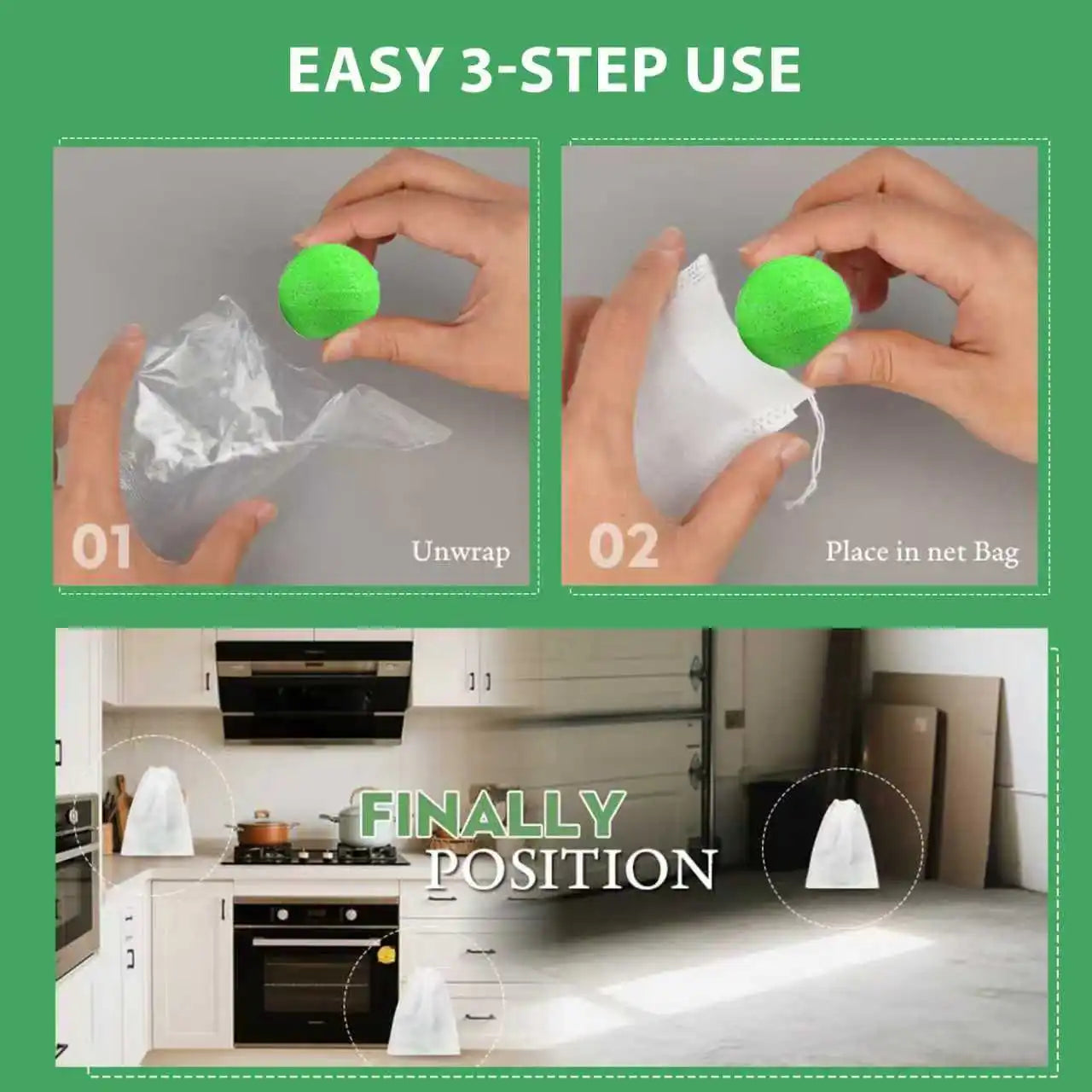 Natural Peppermint Oil Rat Repellent Balls For Home And Garden