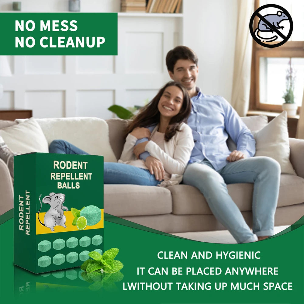 Natural Rodent Repellent Peppermint Lemon For Mice Squirrels Rats Spiders
