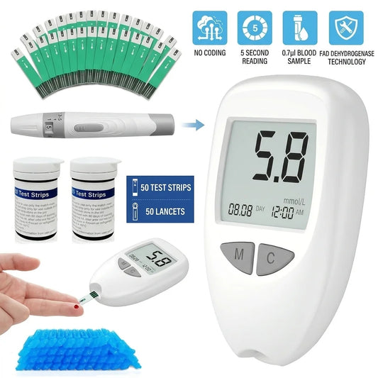 VivaGuard VGM04 Blood Glucose Monitor Kit for Diabetes Testing