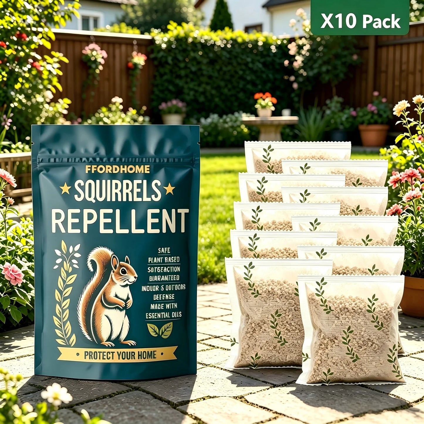 Effective Mint Squirrel Repellent Chipmunk Deterrent Outdoor Garden