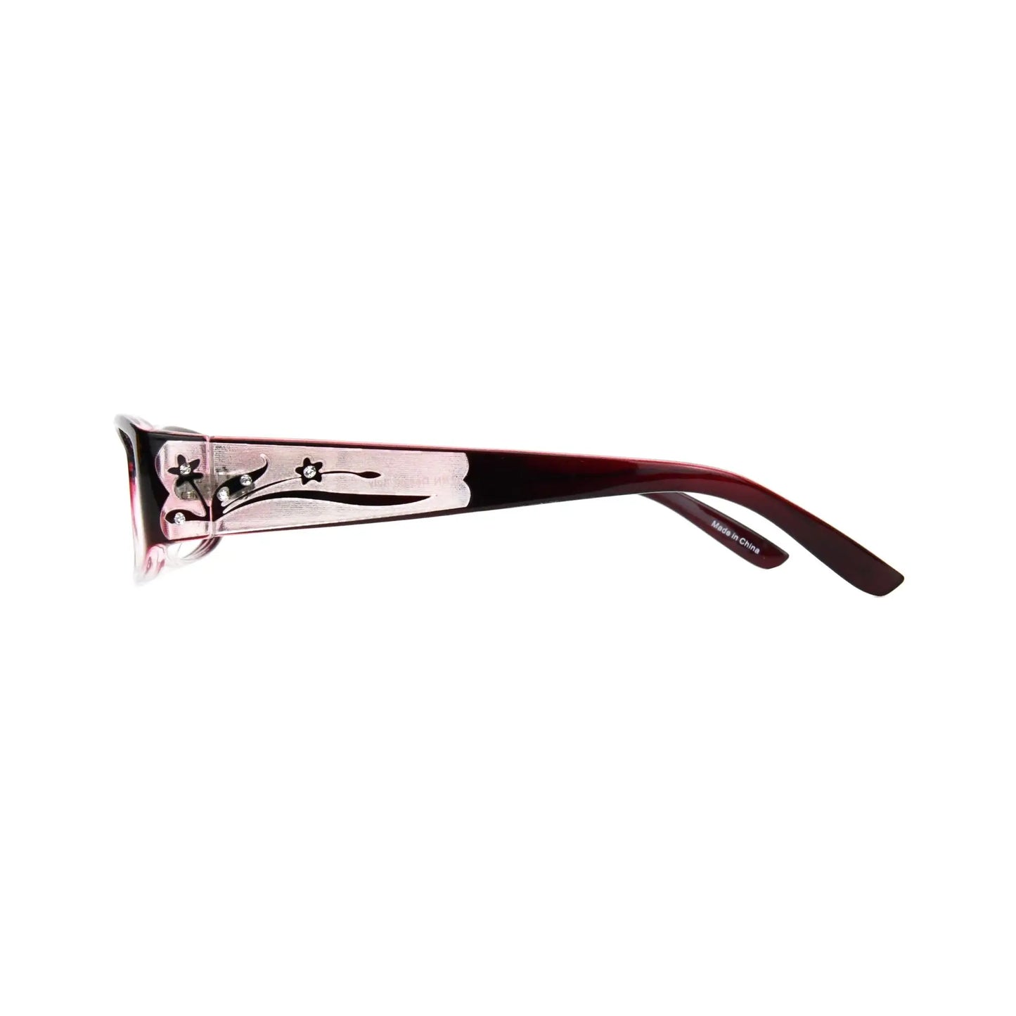 EYEBOGO Kaylee Burgundy Reading Glasses Women Diopter 1.00 To 6.00