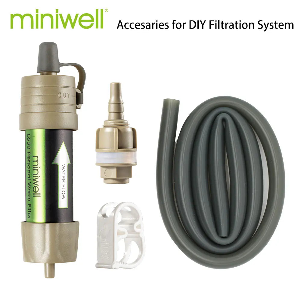 L630 Personal Camping Water Filter Straw For Survival Supplies