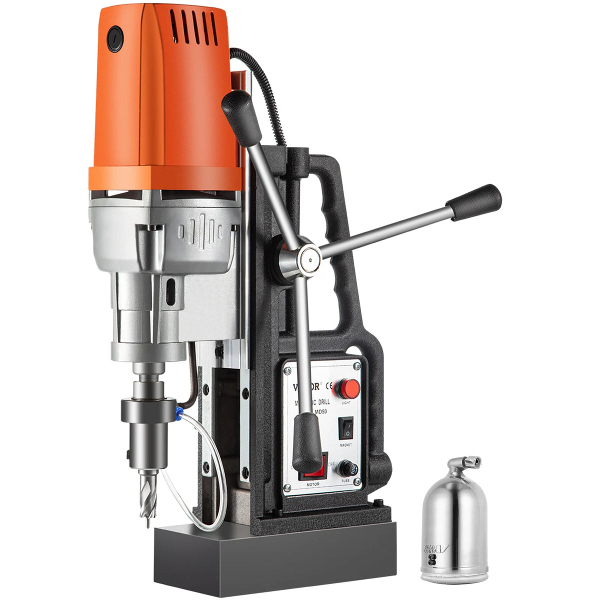 SucceBuy Magnetic Drill Press Kit With Annular Cutter Bits