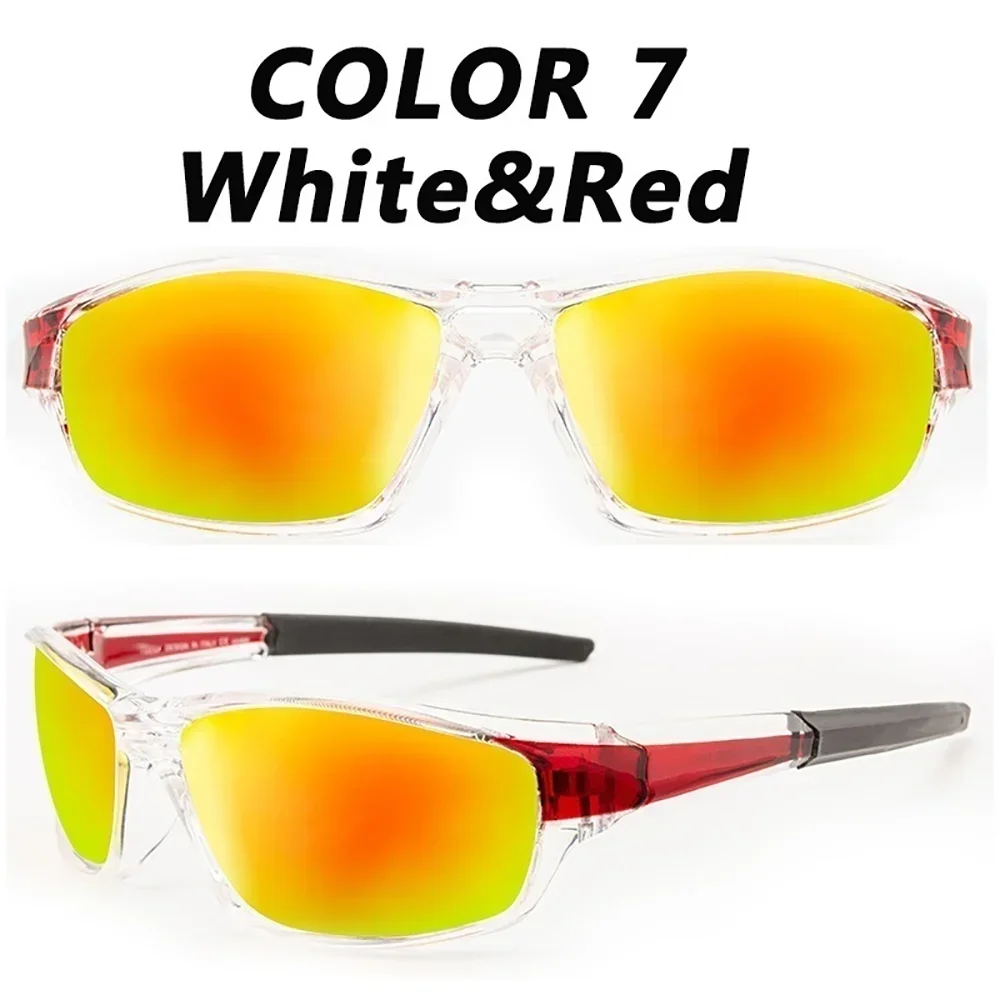 Polarized Sports Sunglasses For Men Lightweight Night Vision Cycling Driving