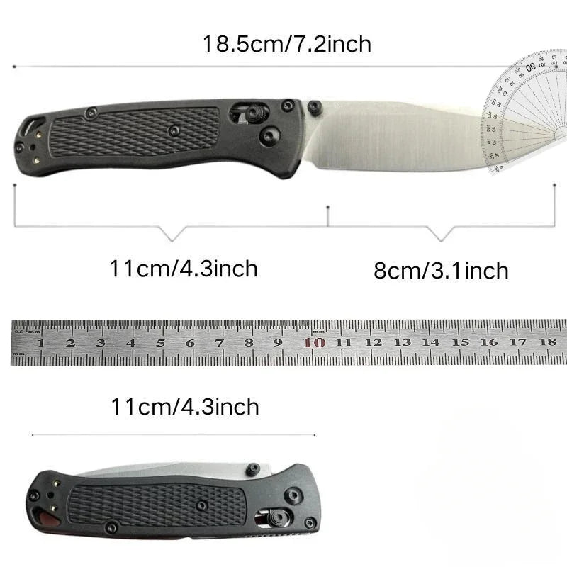 DIY Supplies BM535 CPM20CV EDC Pocket Knife With Nylon Fiber Handle
