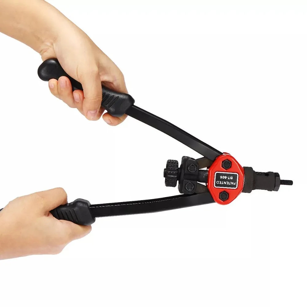 Allsome BT-606 Riveter Gun Rivet Nut Tool Manual Mandrels