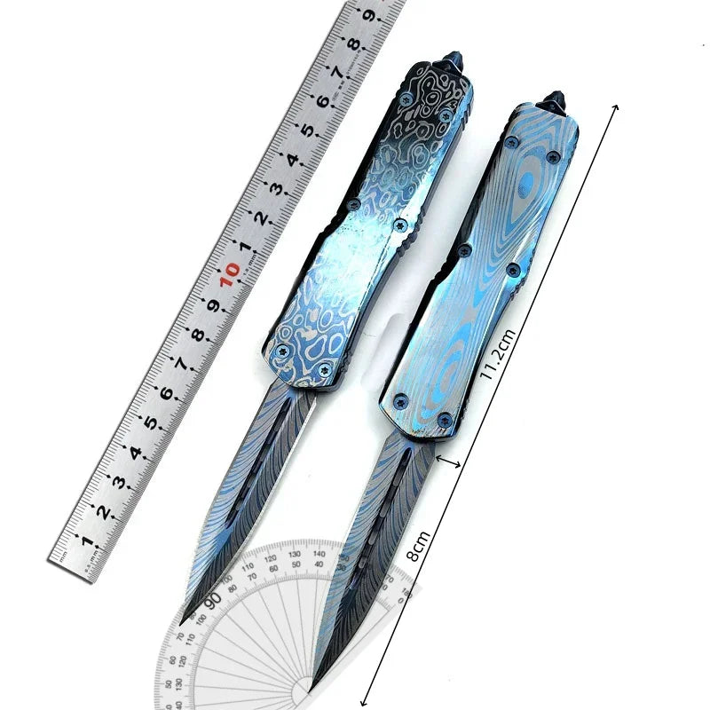 DIY Supplies All Steel Handle Outdoor Knife Tactical Wilderness Survival