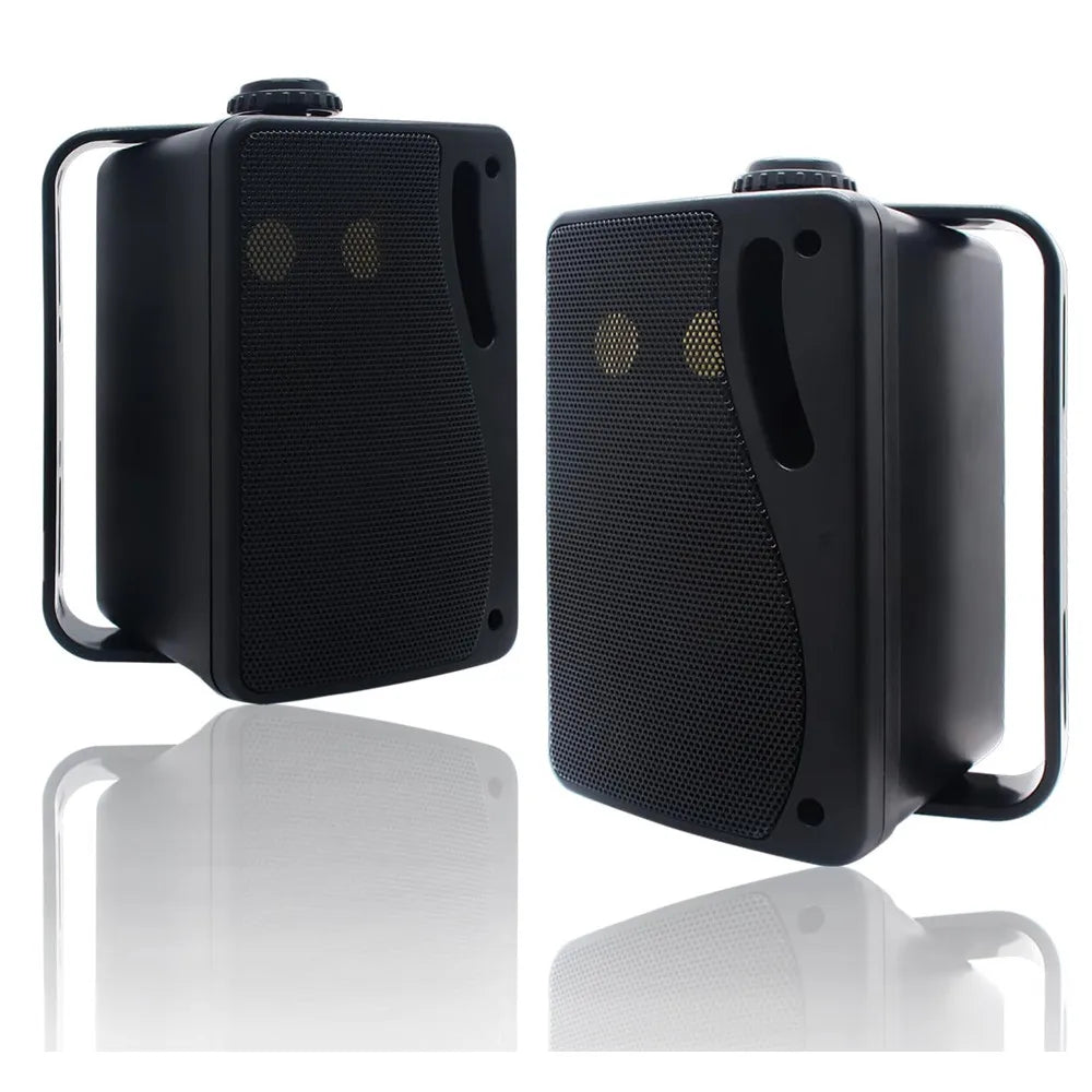 Herdio 3-Way Outdoor Passive Wired Speakers Waterproof Patio Marine
