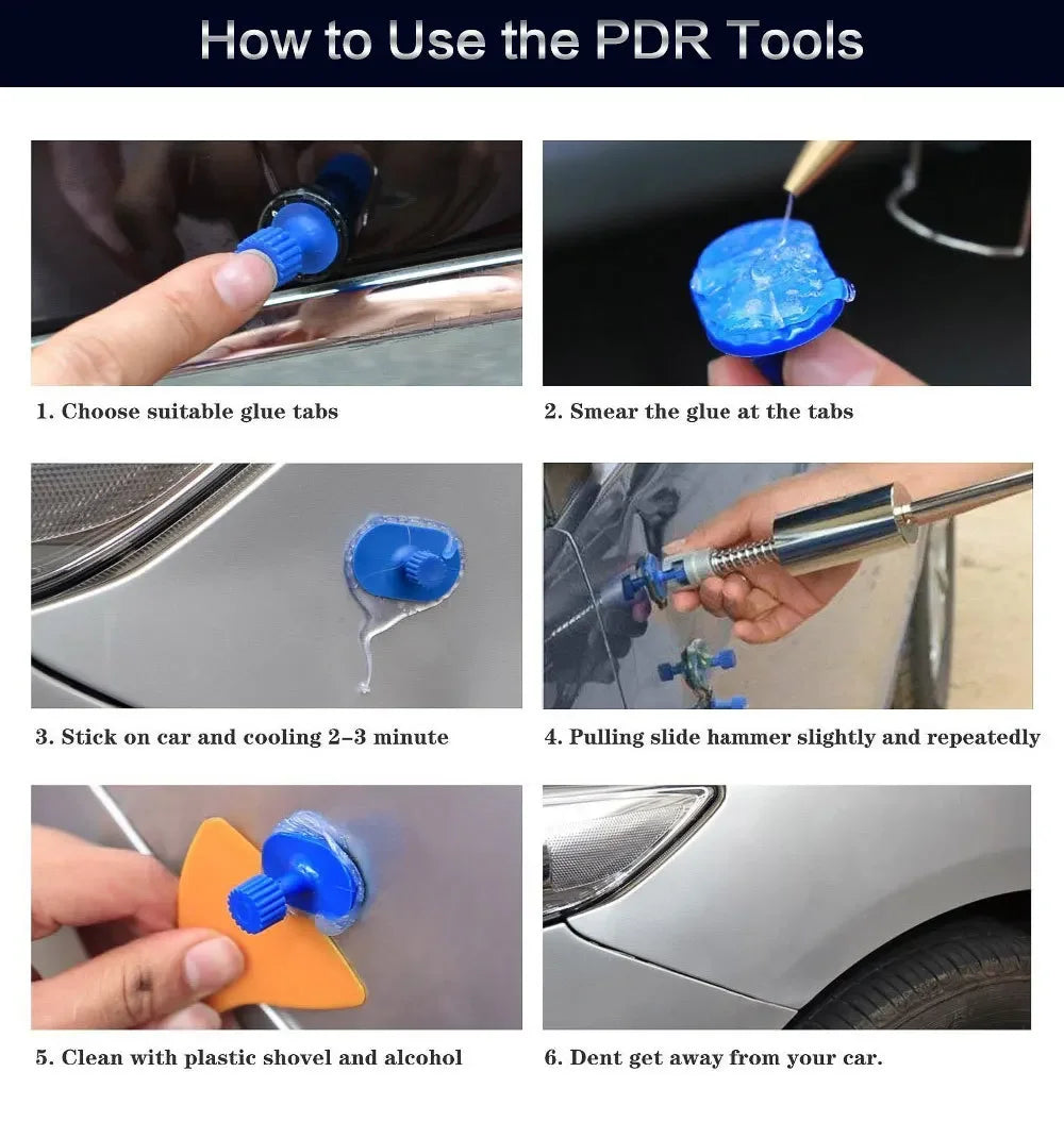 JOIGVFN Car Dent Puller Tools For Paintless Repair