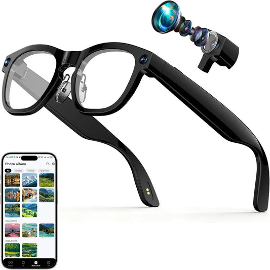 Vision Glasses With Dual Lens Camera And AI Translation