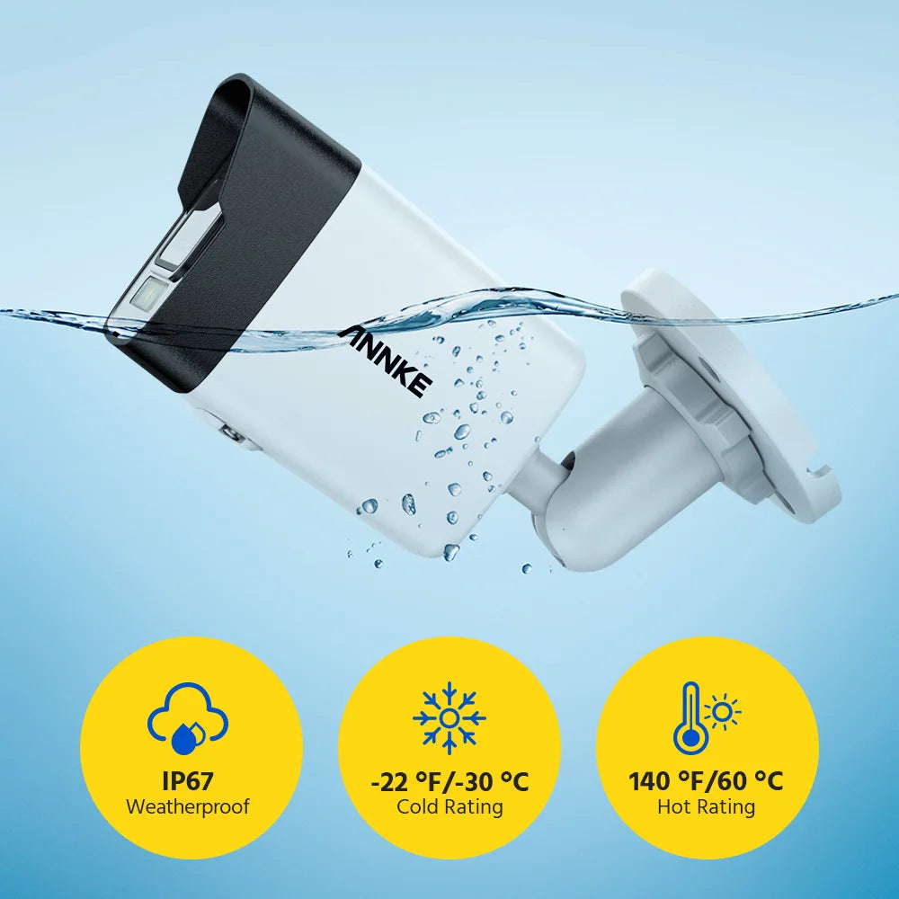 ANNKE Smart Dual Light Outdoor Bullet PoE Security Camera