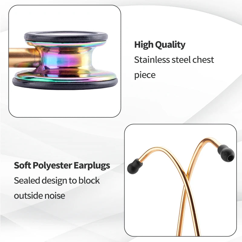 XceeFit Professional Medical Stethoscope for Doctors and Students