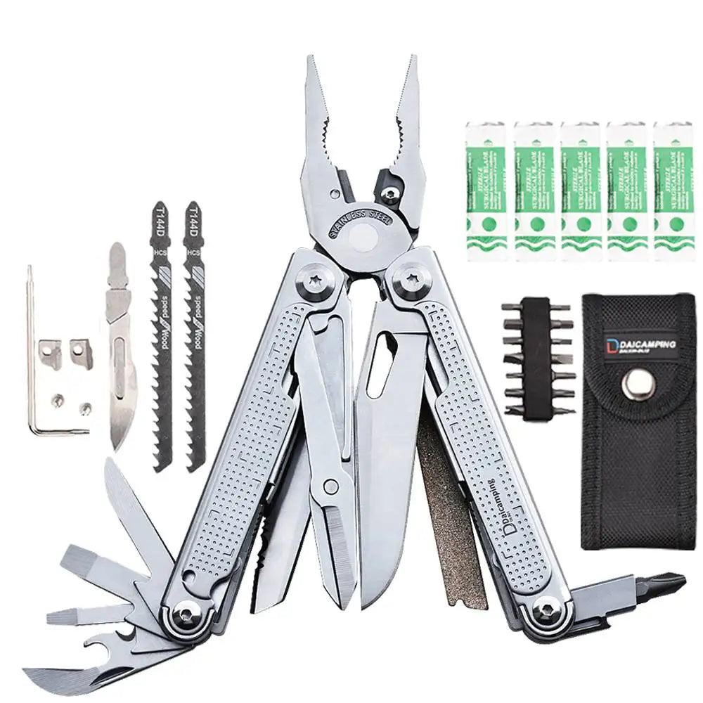 Daicamping DL30 Multifunctional Folding Knife and Multi Tool Plier