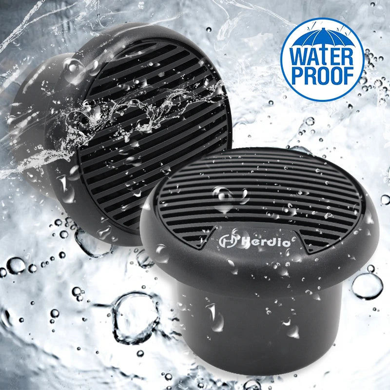 Herdio 140W Two Way Marine Waterproof Speaker System