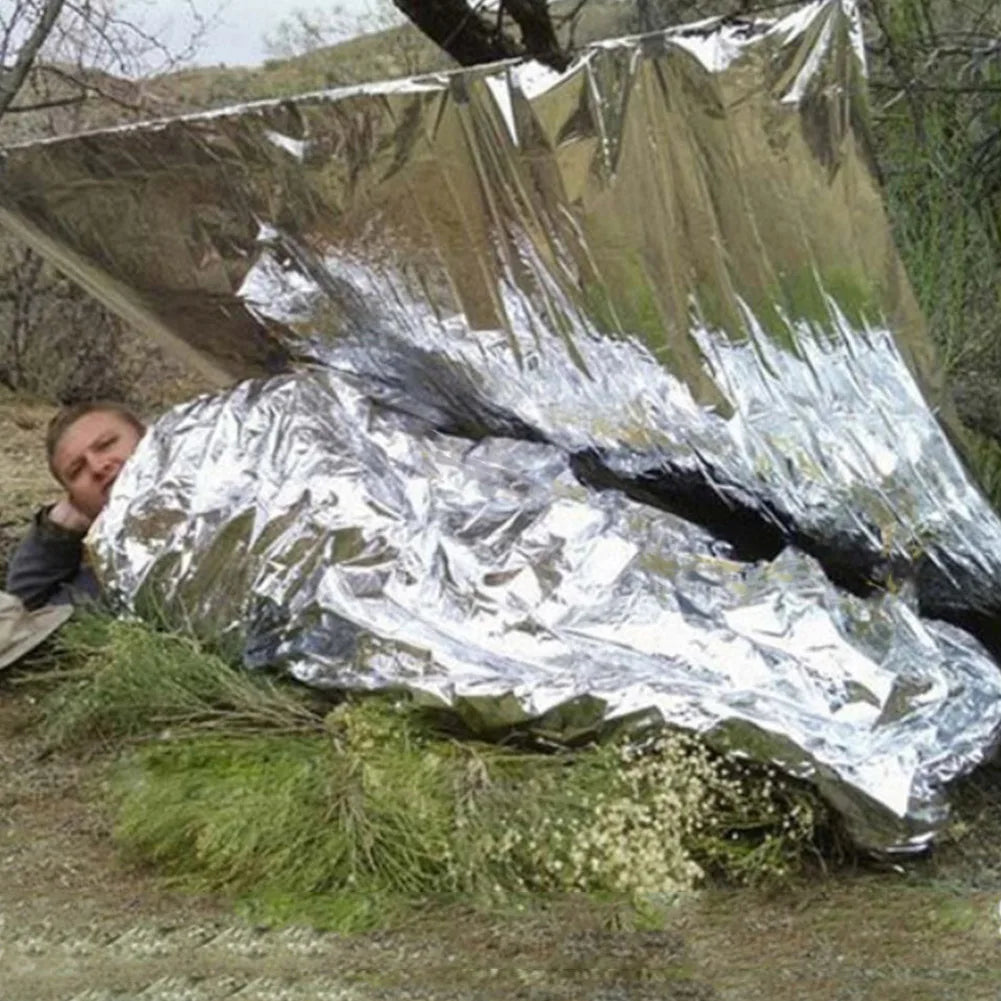 Emergency Mylar Space Blanket For Outdoor First Aid Camping NASA