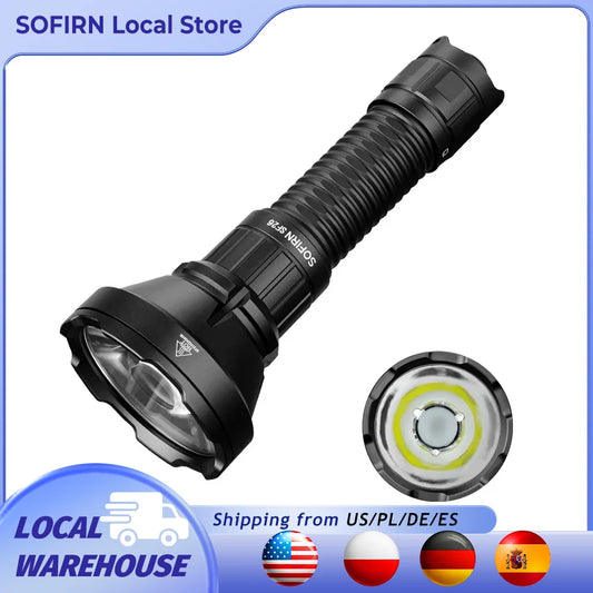 Sofirn SF26 Rechargeable Tactical Flashlight With SFT40 LED