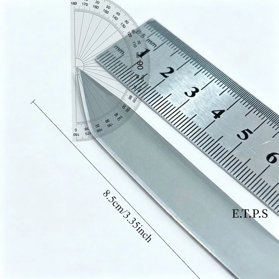 DIY Supplies Mic Hunter Folding EDC Knife 440C Blade Zinc Alloy