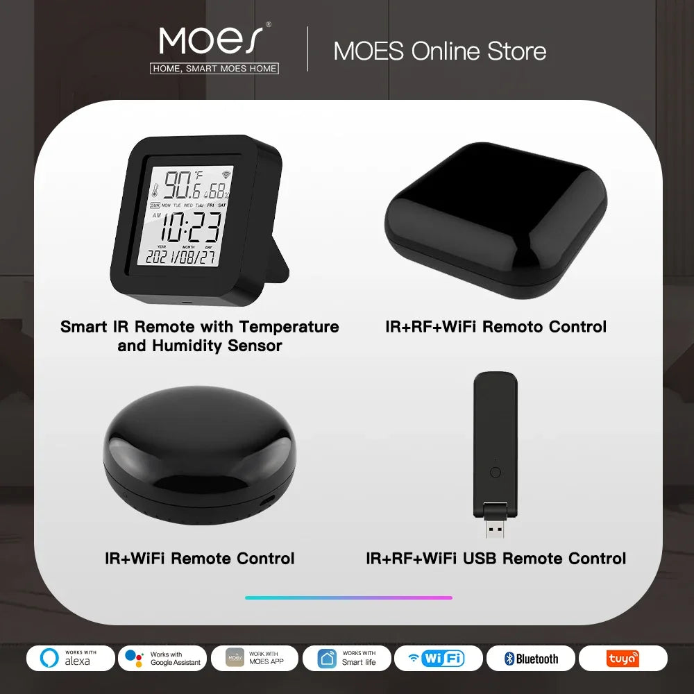 WiFi RF IR Universal Remote Controller For Alexa Google Home