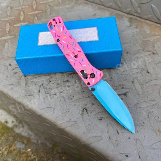 DIY Supplies BM 535 Folding Knife With D2 Blade G10