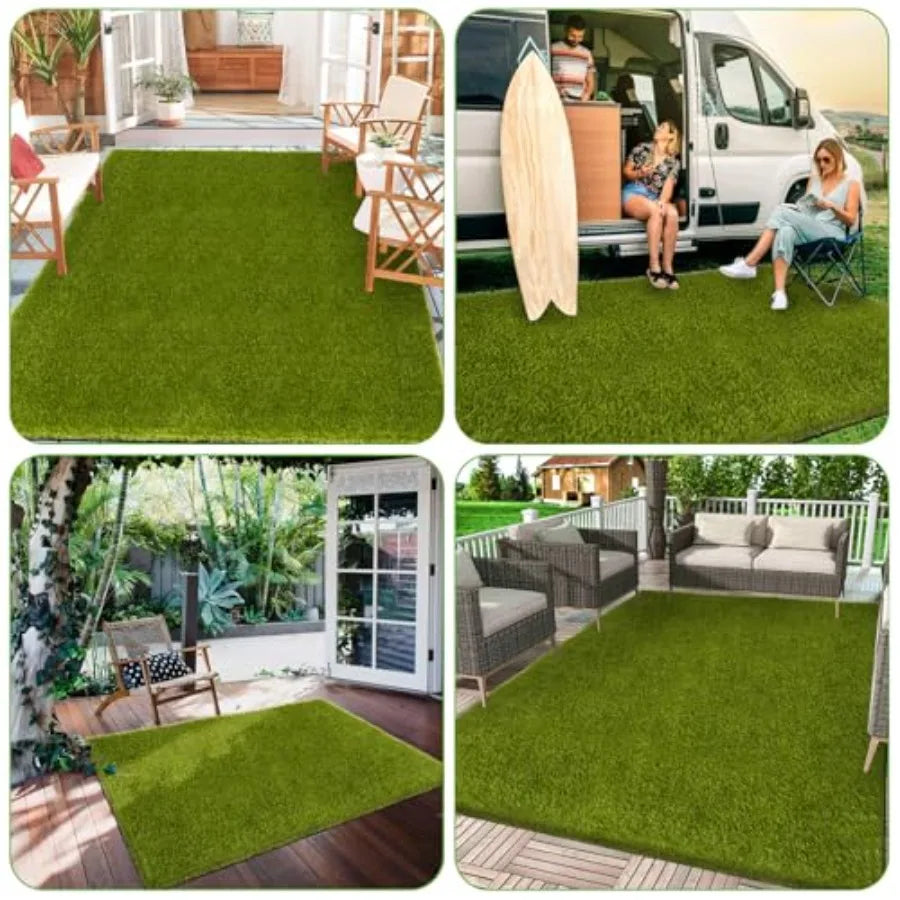 CooRug Artificial Grass Outdoor Realistic Turf Rug For Dogs