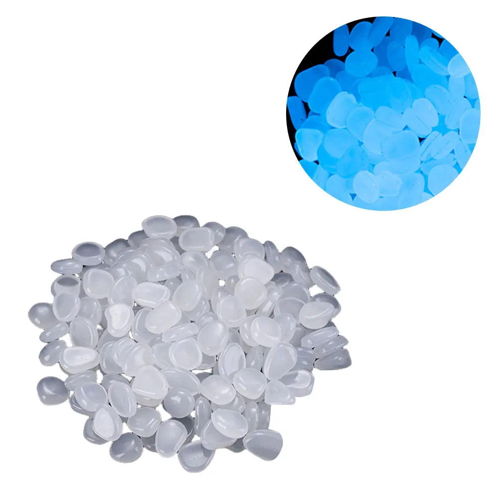 APWIKOGER Glow In The Dark Garden Pebbles For Yard Pathways