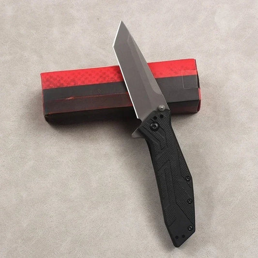 DIY Supplies KS 1990 Folding Knife 8Cr13Mov Blade Nylon Handle