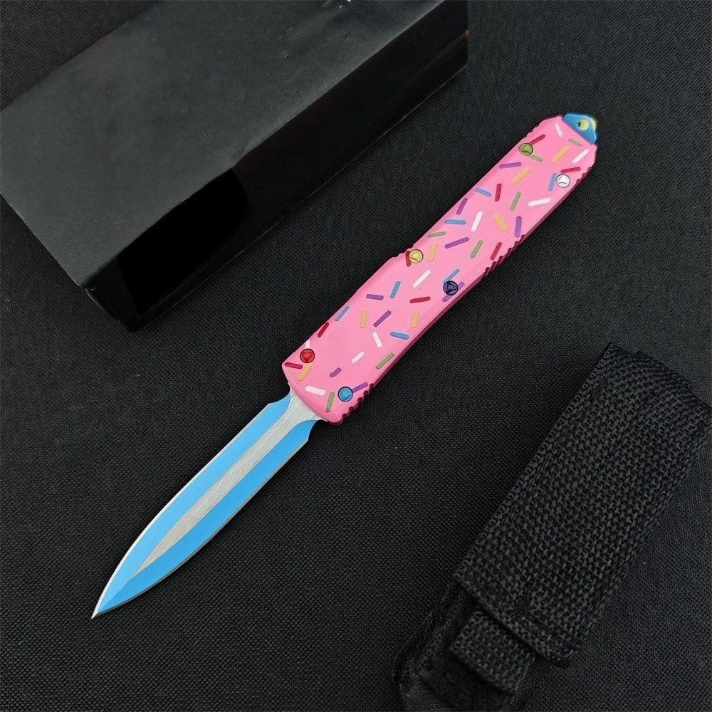 DIY Supplies Outdoor Tactical Folding Knife D2 Blade Pocket Clip