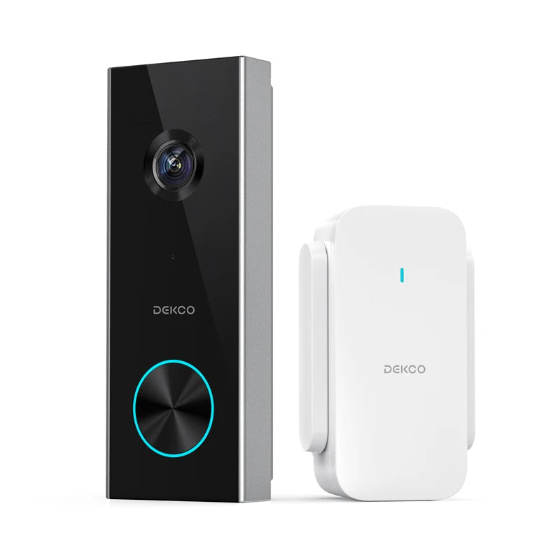 DEKCO Wireless Video Doorbell With AI Detection And Two-Way Audio