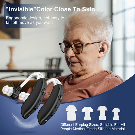 K&FCOPTEE Invisible Hearing Amplifiers BTE For Elderly