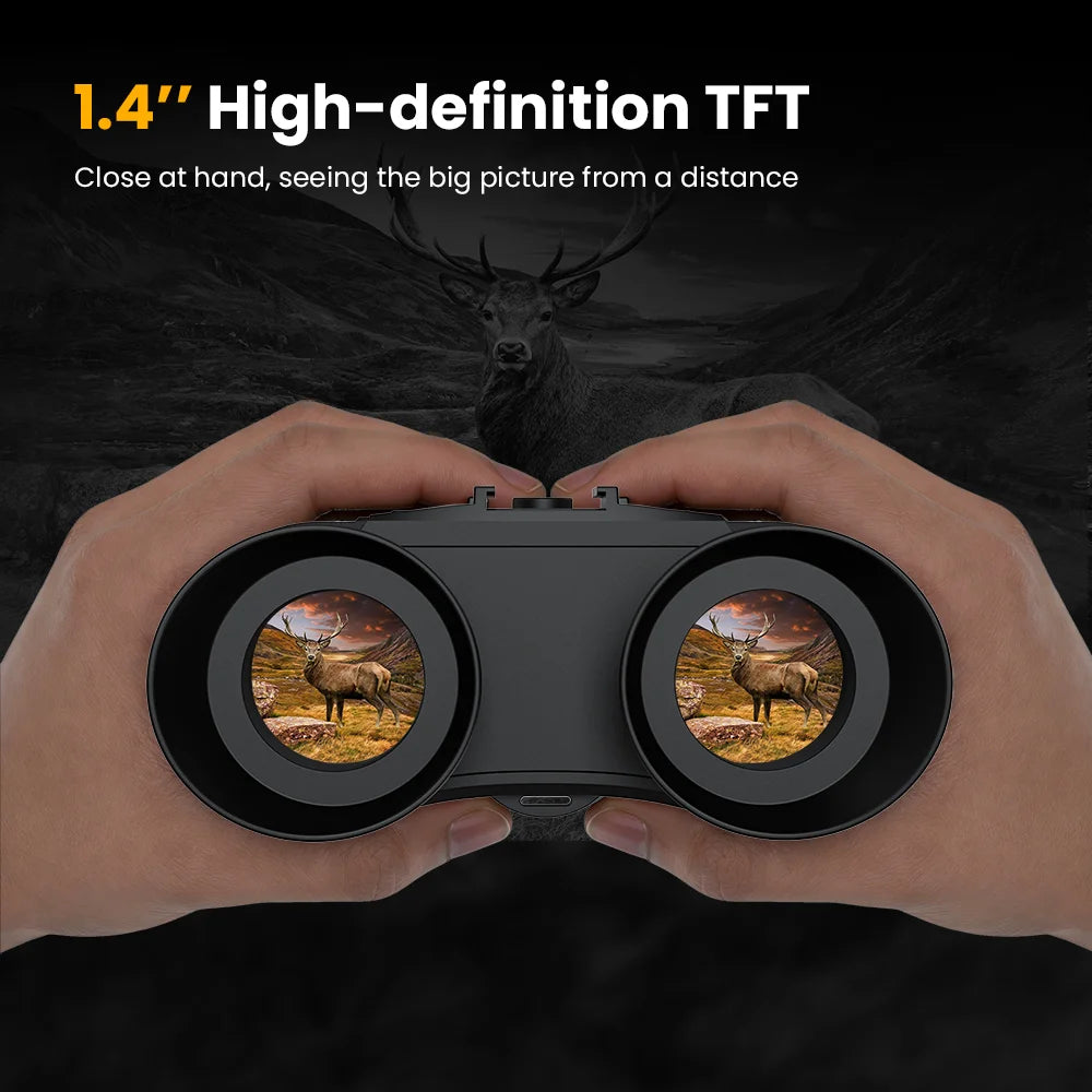Gtguard V6 Pro Night Vision Binoculars With 1080p Video Capture And Target Measurement