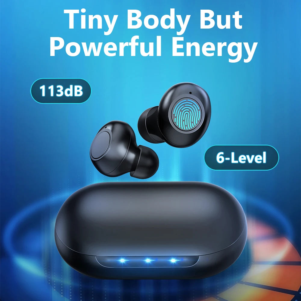HealthTree Mini Digital Rechargeable Hearing Aids With Sixteen Channel
