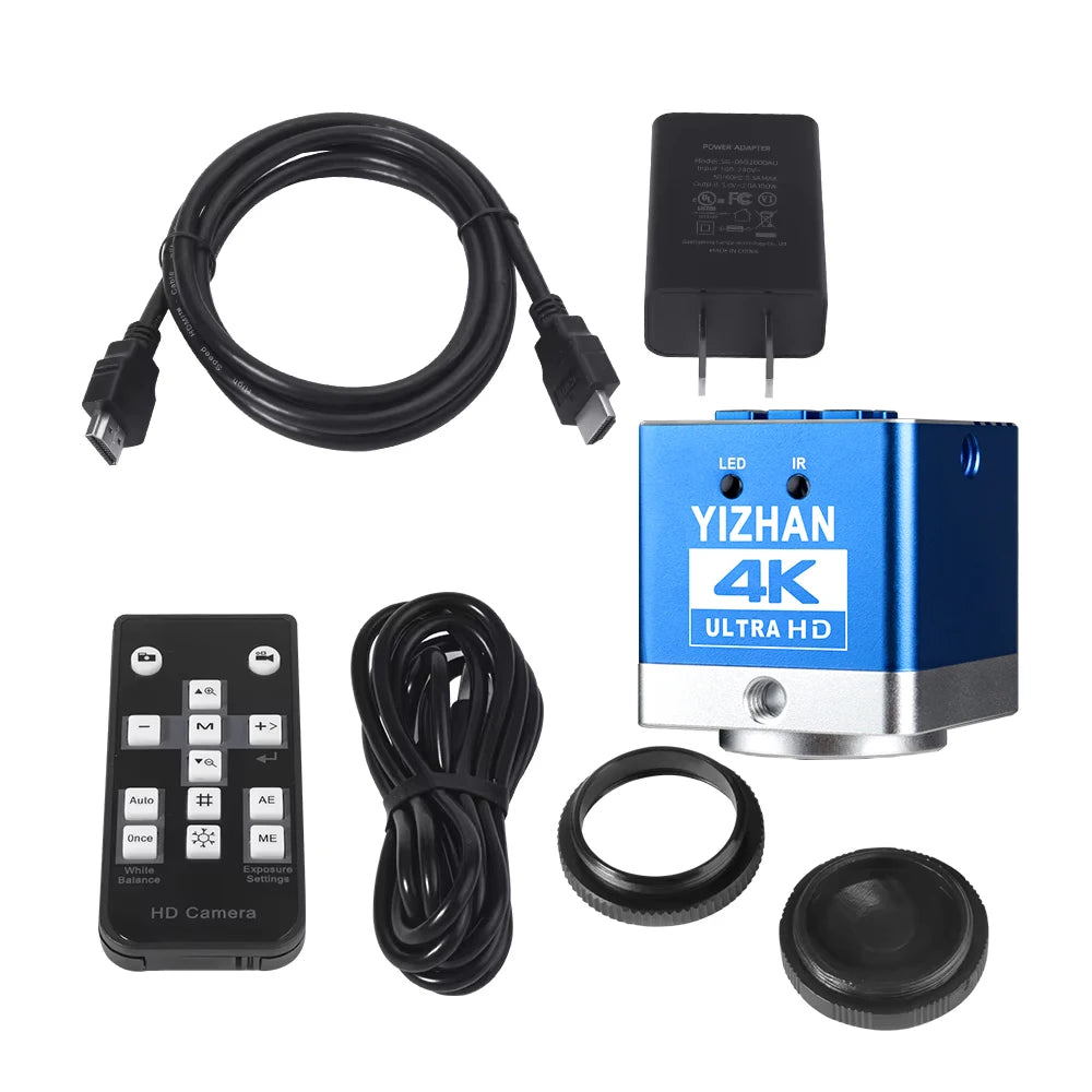 YIZHAN 150X Digital Microscope 4K Camera HDMI USB For Soldering