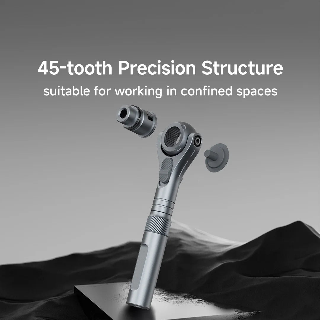 VMAN 40-In-1 Magnetic Multi-Function Ratchet Screwdriver Kit