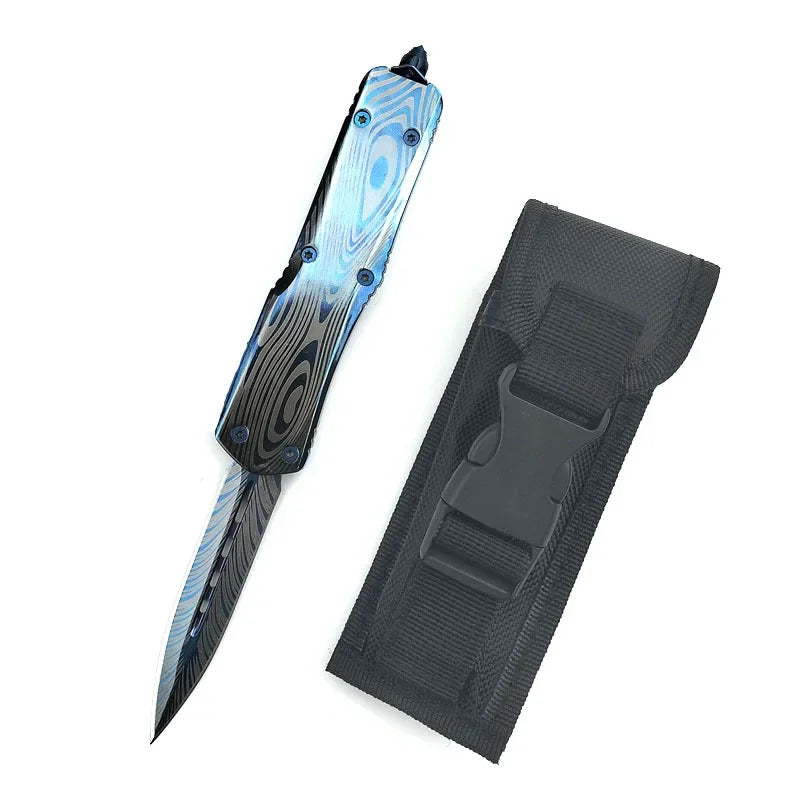 DIY Supplies All Steel Handle Outdoor Knife Tactical Wilderness Survival