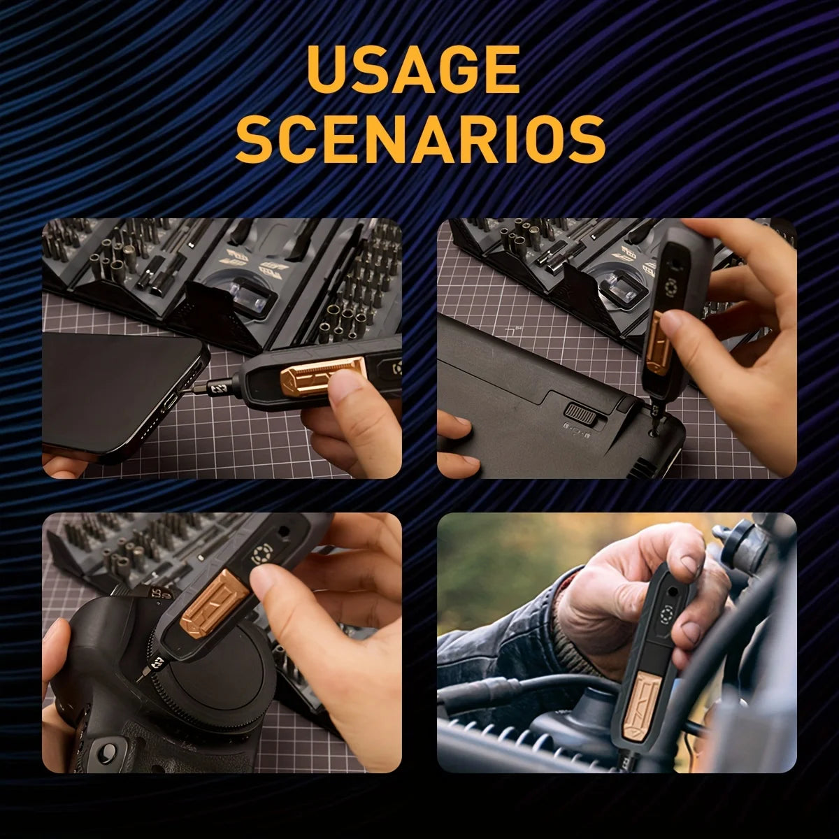 JAKEMY Precision Screwdriver Set With Magnetic Bits For Electronics Repair