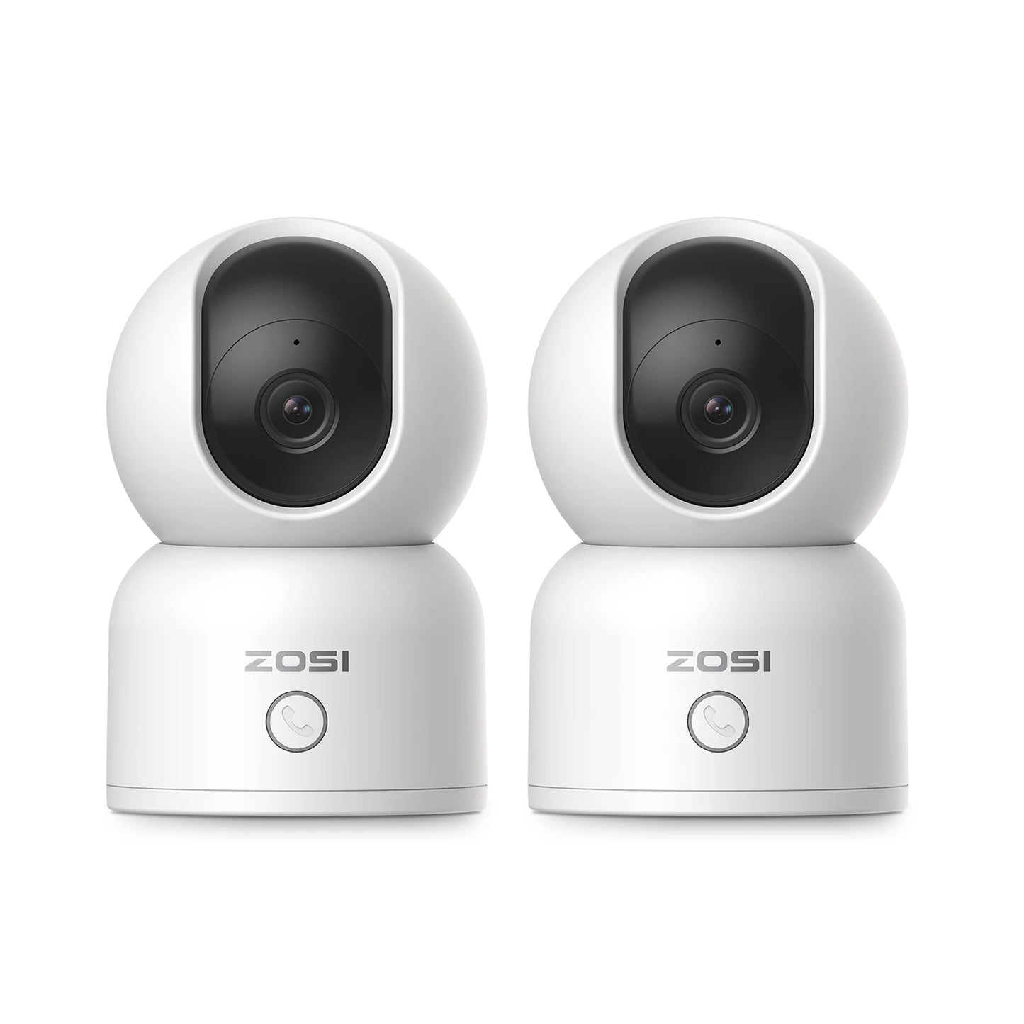 ZOSI 360 PTZ Smart Home Security Camera Auto Tracking
